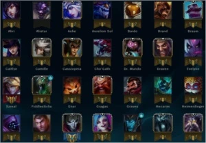 Conta GOLD com mais de 60k em rp de skins boas. - League of Legends LOL