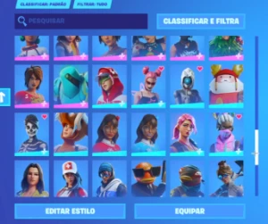 Conta de fornite full acesso +150 skins - Fortnite