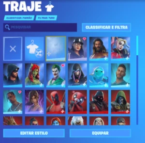 Conta de fornite full acesso +150 skins - Fortnite