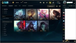 CONTA LEAGUE OF LEGENDS, FALTAM 7 CHAMPS LOL