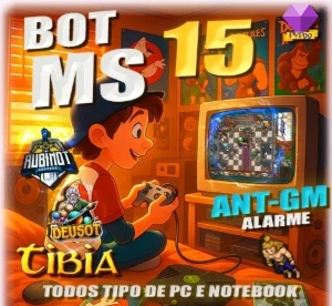 Bot Ms 15 – O Mais Brabo Do Tibia Chegou