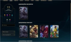 CONTA - League of Legends LOL