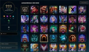 CONTA DE LOL (LVL 299) E VALORANT (DIAMANTE 1) - League of Legends