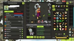 Conta Dofus touch - Sacri 183 equipado