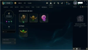 Conta Platina 4 - League of Legends LOL