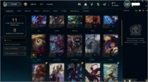 Conta Platina 4 - League of Legends LOL