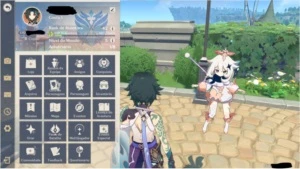 GENSHIN IMPACT CONTA COM XIAO + YOIMIYA E 2 ARMAS 5*