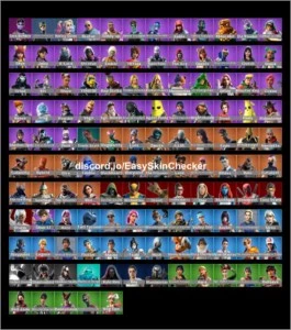 CONTA FORTNITE SEASON 6 A SEASON 4 CAPITULO 2 COM 125 SKINS
