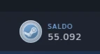 55 Mil Pontos Steam / Steam Points  Tenho No Momento 55k