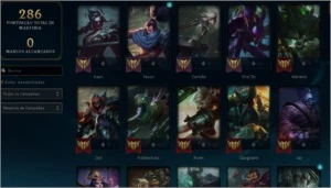 conta league of legends lol