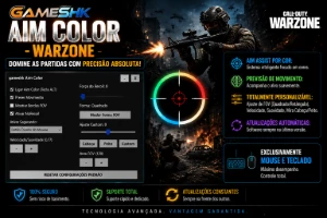AimColor para Warzone,BO7 e BO6 - Call of Duty COD