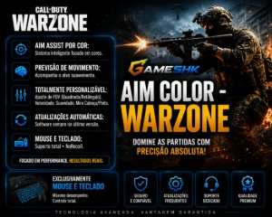 AimColor para Warzone,BO7 e BO6 - Call of Duty COD