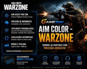 AimColor para Warzone,BO7 e BO6 - Call of Duty COD