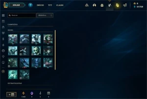 Conta FERRO 4 - Smurf LOL (league of legends) ELOMOON
