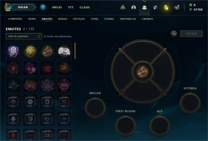 Conta FERRO 4 - Smurf LOL (league of legends) ELOMOON