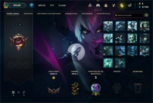 Conta FERRO 4 - Smurf LOL (league of legends) ELOMOON