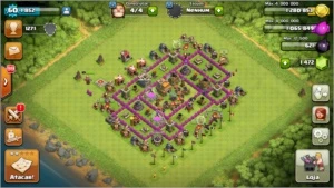 Conta Clash Of Clans CV 7 Semi-FULL