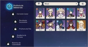 GENSHIN IMPACT [AMERICAS] AR7 - Mona 1 Const. + 5 4 Estrelas