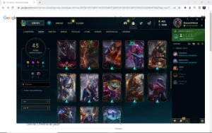 Conta LoL Aatrox Prestígio 2.0 - League of Legends