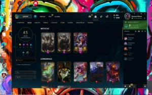 Conta LoL Aatrox Prestígio 2.0 - League of Legends