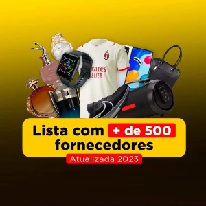 lista com mais 500 fornecedores - Listas de Fornecedores