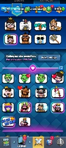 Conta Clash Royale nvl 65