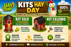 Hay Day - Kits De Upgrade Celeiro E Silo