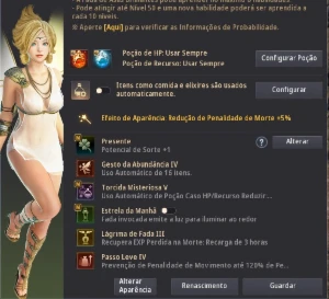 Conta Black Desert