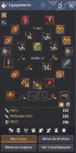 Conta Black Desert