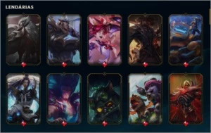 CONTA DIAMANTE (D3), NÍVEL 198, 132 CAMPEÕES, 102 SKINS - League of Legends LOL
