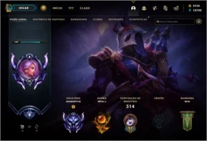 CONTA DIAMANTE (D3), NÍVEL 198, 132 CAMPEÕES, 102 SKINS - League of Legends LOL