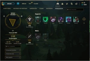 Conta de LoL DIAMANTE 2 - League of Legends