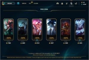 Conta de LoL DIAMANTE 2 - League of Legends