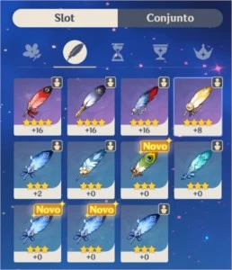 GENSHIN IMPACT - NA - AR 31 - VENTI/FISCHL - BENÇÃO DA LUA