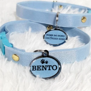 Coleira Personalizada para Gato