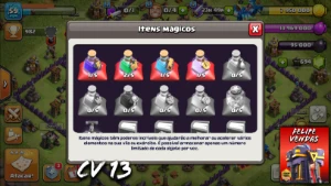 Centro de Vila 13 - Clash of Clans