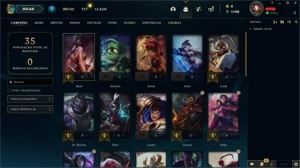 CONTA PLATINA 4(MMR NÃO CONFIRMADO) - League of Legends LOL