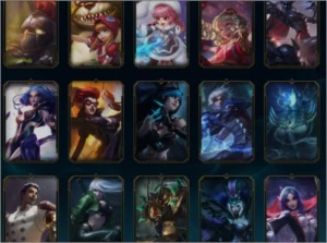 Conta lol com 97 skins sendo 3 ultimei-te - League of Legends