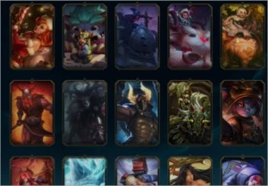 Conta lol com 97 skins sendo 3 ultimei-te - League of Legends