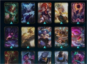 Conta lol com 97 skins sendo 3 ultimei-te - League of Legends