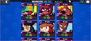 Conta 23k Troféus 33 Skins 3 Passes 48 Brawler - Brawl Stars