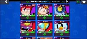 Conta 23k Troféus 33 Skins 3 Passes 48 Brawler - Brawl Stars