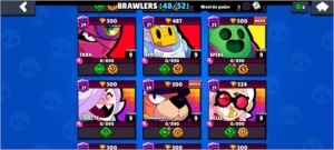 Conta 23k Troféus 33 Skins 3 Passes 48 Brawler - Brawl Stars