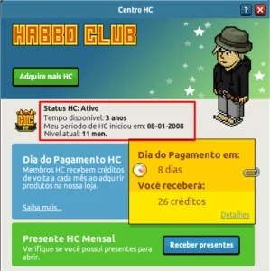 Conta Habbo 2006 por tempo Limitado