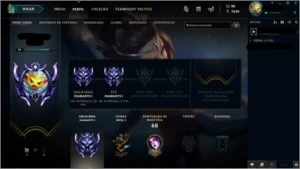 Conta Diamante 1 - League of Legends LOL