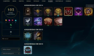 Conta League of Legends Full Acesso - 99 Champs e 35 Skins LOL