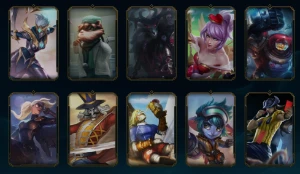 Conta League of Legends Full Acesso - 99 Champs e 35 Skins LOL