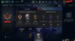 Conta League of Legends Full Acesso - 99 Champs e 35 Skins LOL