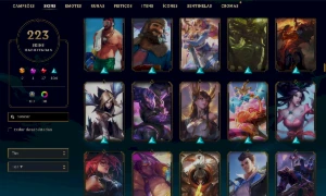 Conta Prata 1- 223 SKINS - League of Legends LOL