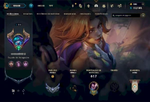 Conta Prata 1- 223 SKINS - League of Legends LOL